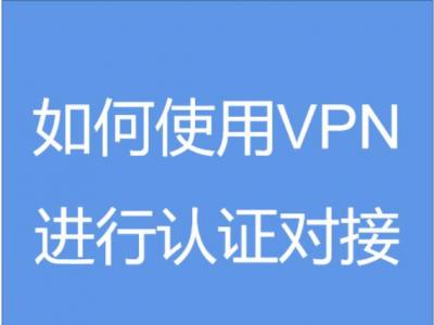 如何使用VPN进行认证对接